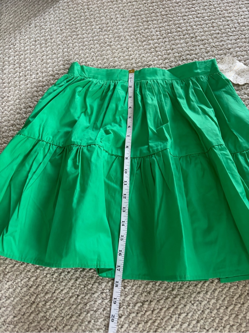 Altar’d State Women’s Size Medium Skirt Kelly Green NEW - Picture 6 of 7